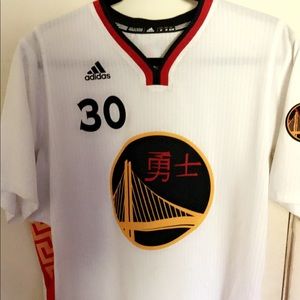 Stephen Curry Chinese New Year Jersey